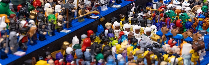 Canada First Bricks collection of minifigs