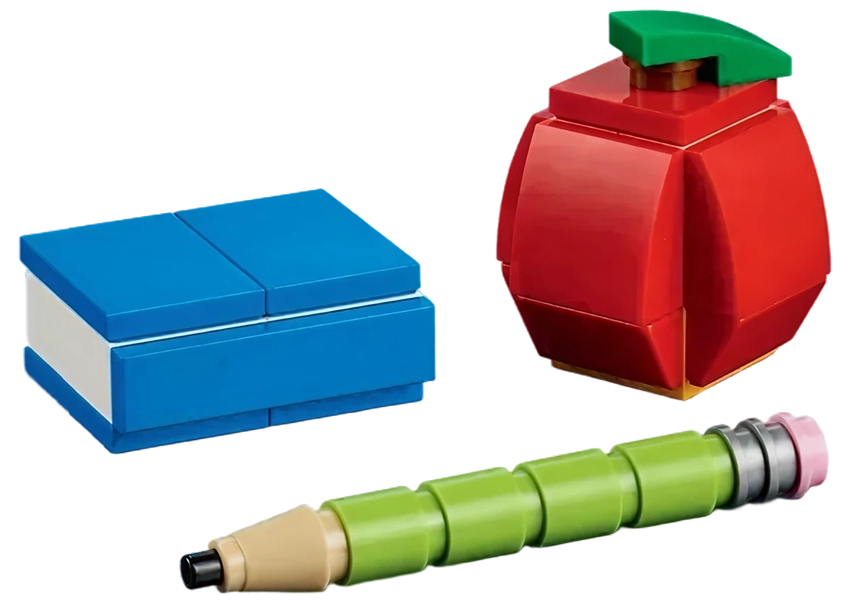 Canada First Bricks school supplies lego set