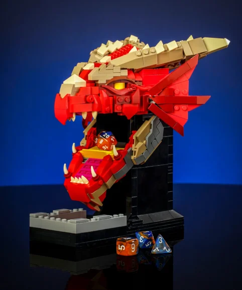 Red Dragon Dice Tower